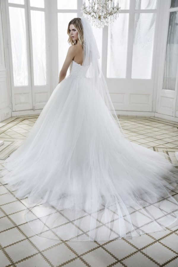 Corsagenbrautkleid