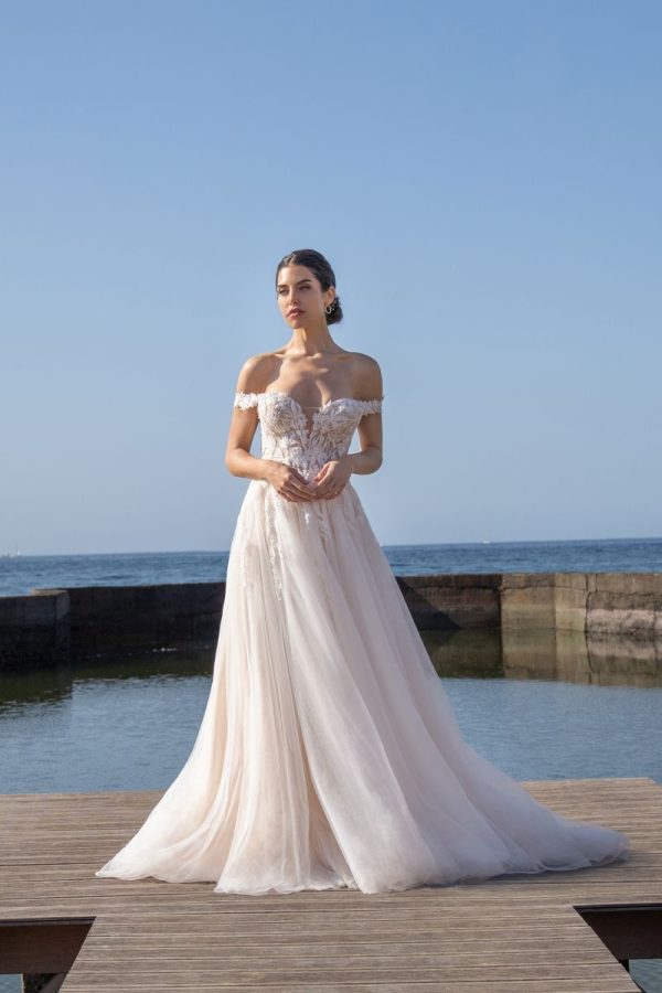A-Linien-Brautkleid Xylona
