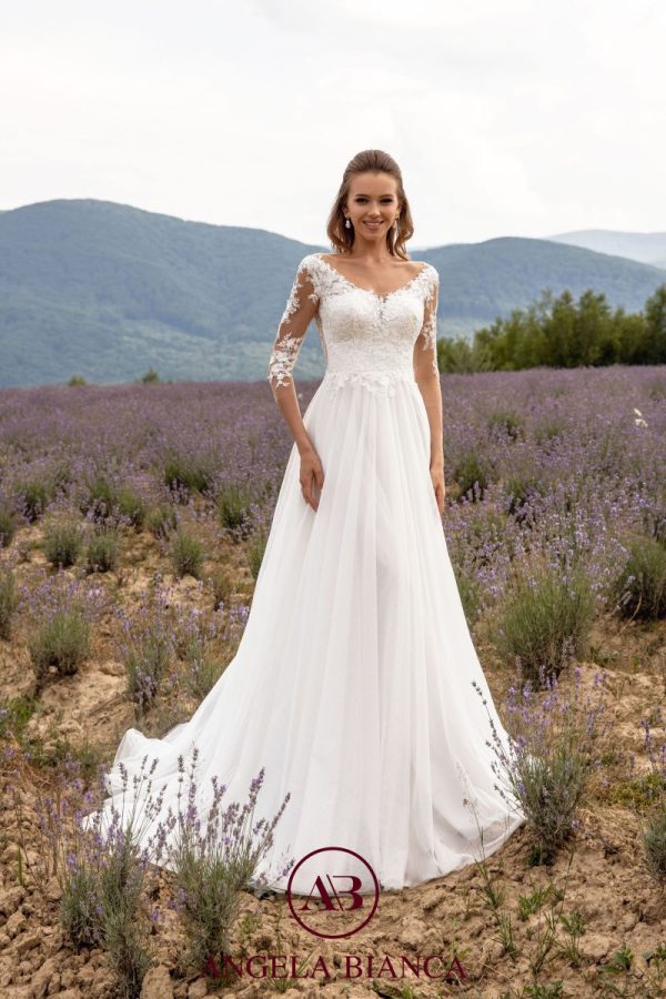 Kleid mit Ärmel